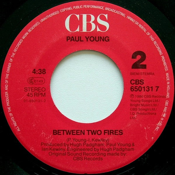 Paul Young : Wonderland (7", Single)