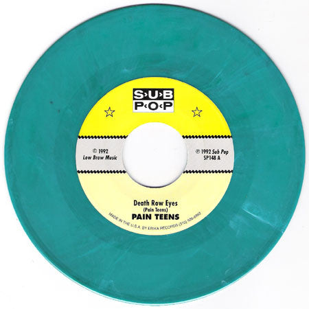 Pain Teens : Death Row Eyes / The Smell (7", Single, Ltd, Aqu)