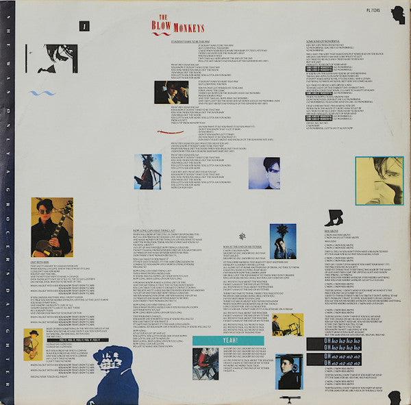 The Blow Monkeys : She Was Only A Grocer's Daughter (LP, Album, Ltd)