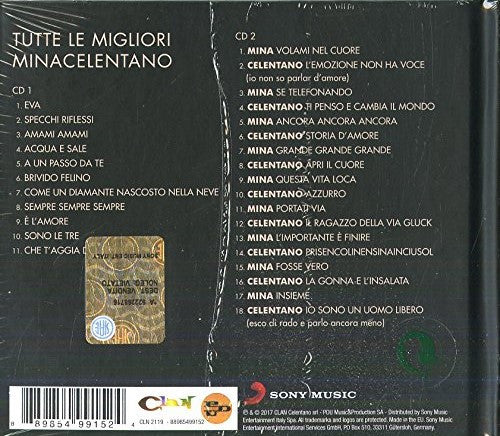 Minacelentano : Tutte Le Migliori (2xCD, Comp)