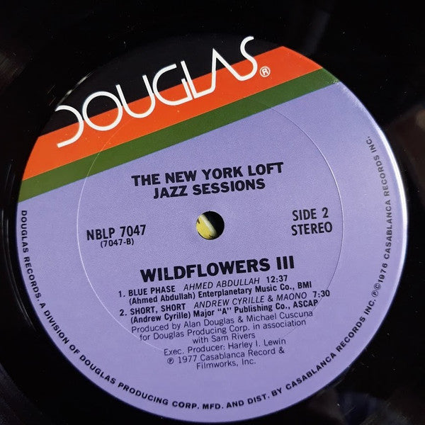 Various : Wildflowers 3 (The New York Loft Jazz Sessions) (LP, Album, Pit)