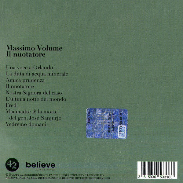 Massimo Volume : Il Nuotatore (CD, Album)