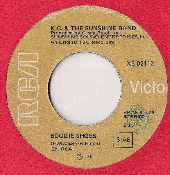 KC & The Sunshine Band : (Shake, Shake, Shake) Shake Your Booty / Boogie Shoes (7")