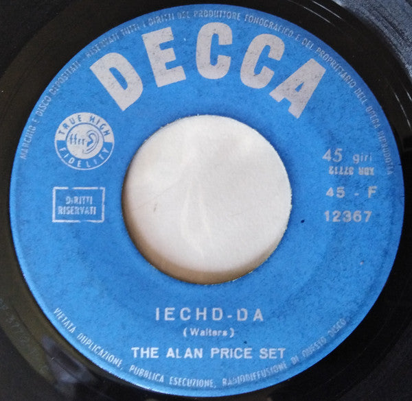 The Alan Price Set : I Put A Spell On You (7")