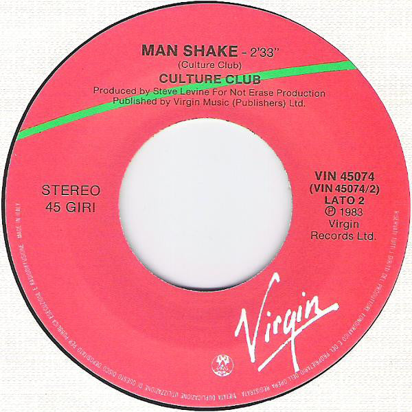 Culture Club : Church Of The Poison Mind (7", Single)