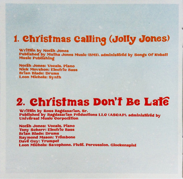 Norah Jones : I Dream Of Christmas (CD, Album)