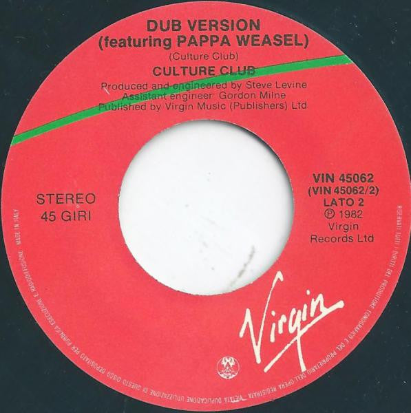 Culture Club : Do You Really Want To Hurt Me (7", Single)