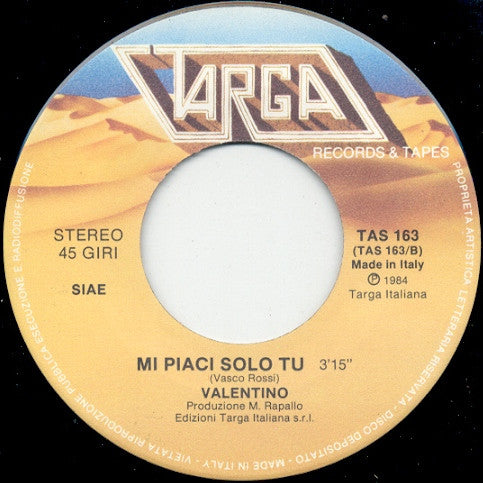 Valentino (13) : Notte Di Luna (7")