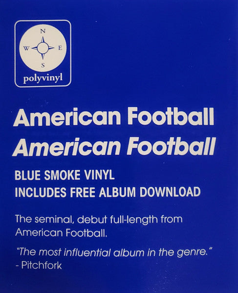 American Football : American Football (LP, Album, RE, Blu)