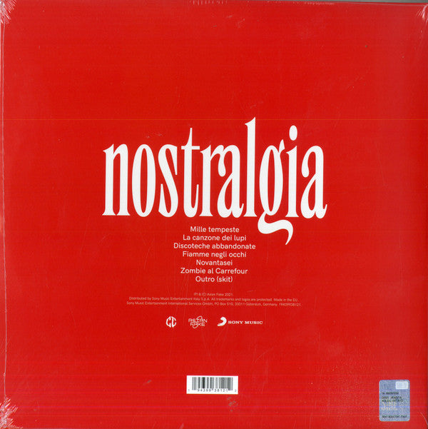 Coma Cose : Nostralgia (LP, Album, Yel)
