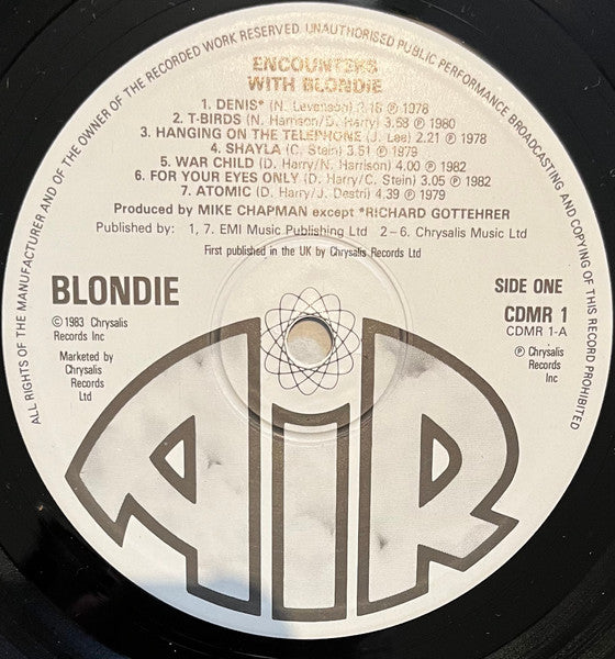 Blondie : Encounters With Blondie (2xLP, Comp, Gat)