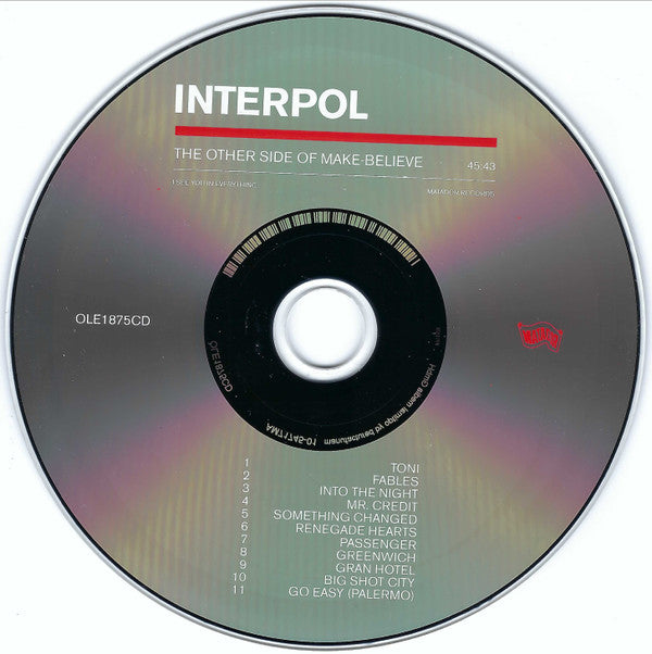 Interpol : The Other Side Of Make-Believe (CD, Album)