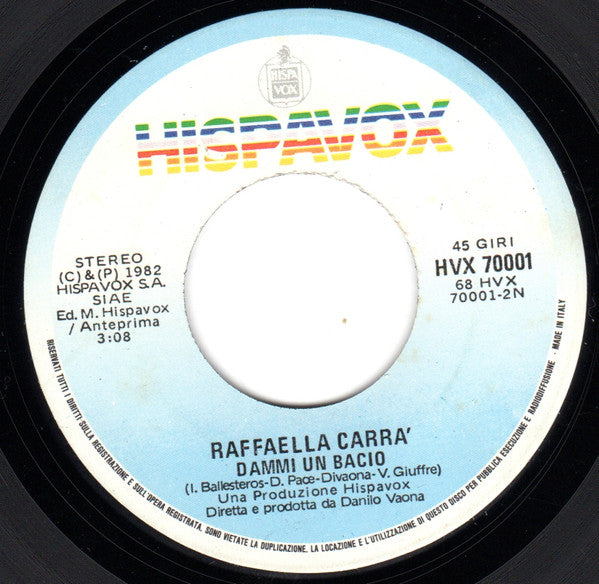 Raffaella Carrà : Ballo, Ballo (7")