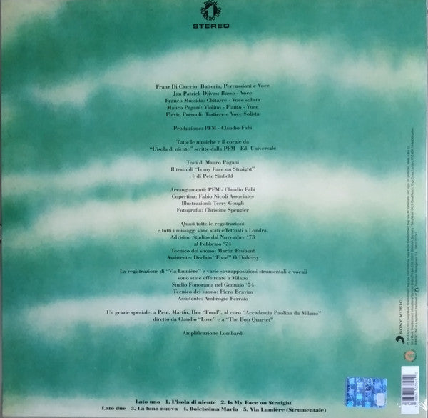 Premiata Forneria Marconi : L'Isola Di Niente (LP, Album, Ltd, RE, 180)