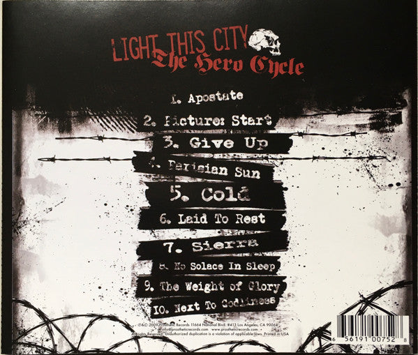 Light This City : The Hero Cycle (CD, Album)