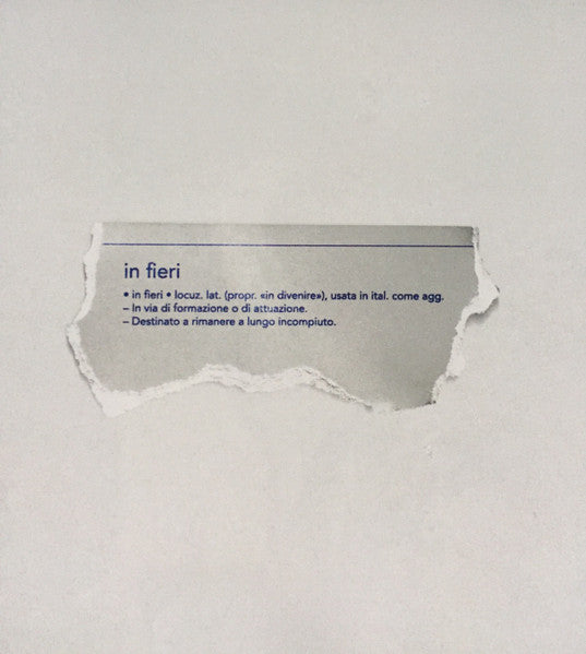 Santi Francesi : Infieri (CD, EP)