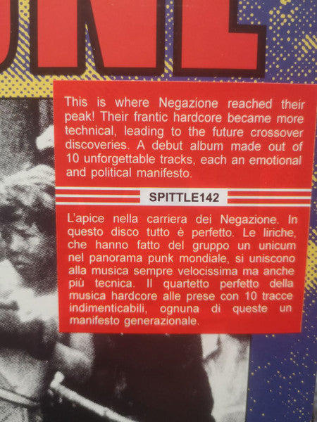 Negazione : ...Lo Spirito Continua... (LP, Album, RE, TVO)