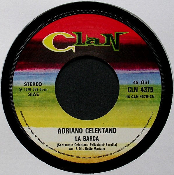 Adriano Celentano : Svalutation (7", Single)
