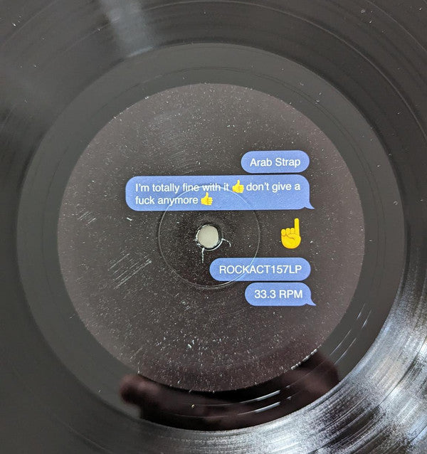 Arab Strap : I'm Totally Fine With It 👍 Don't Give A Fuck Anymore 👍 (LP, Album)