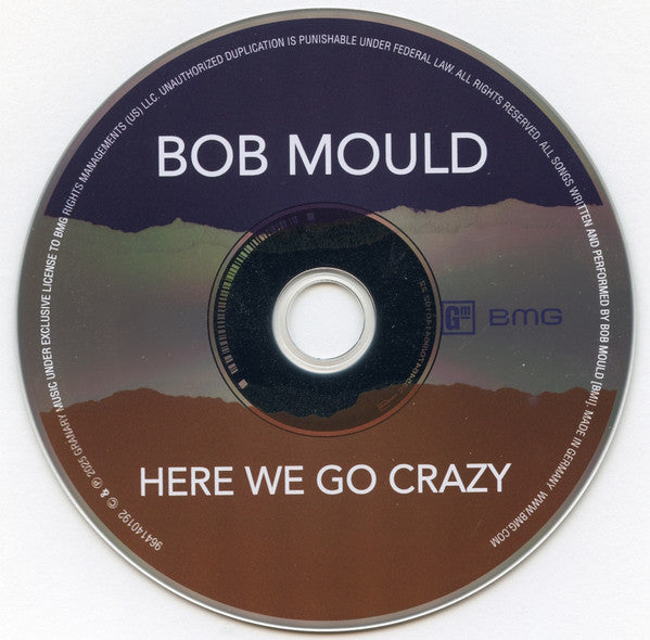 Bob Mould : Here We Go Crazy (CD, Album)