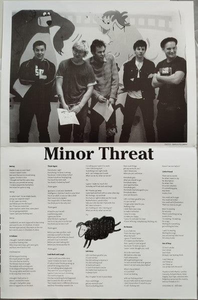 Minor Threat : Out Of Step (12", EP, RE, RM)