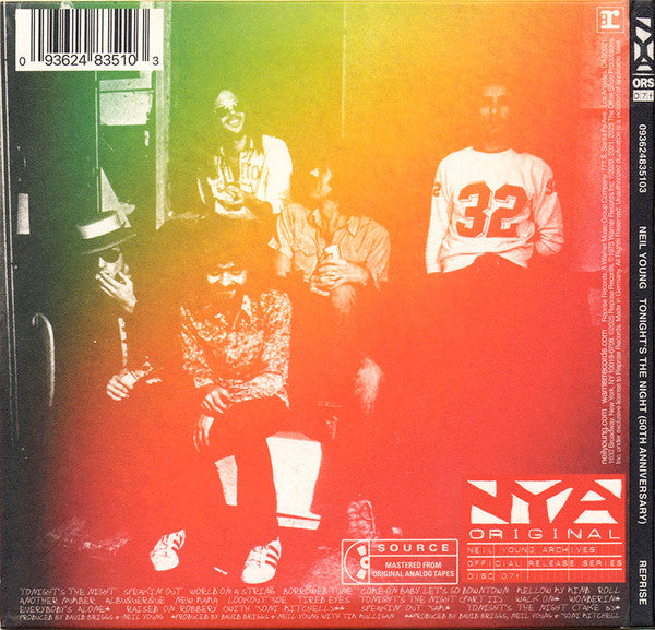 Neil Young : Tonight's The Night 50 (CD, Album, RE, RM)