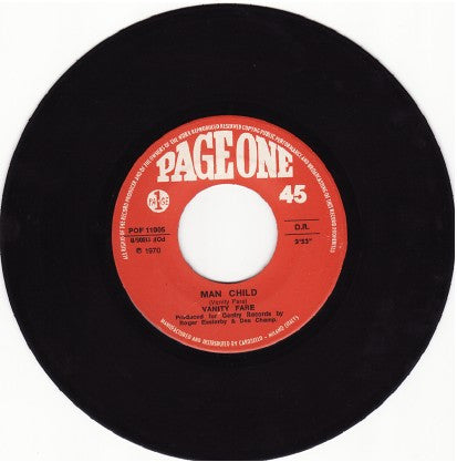 Vanity Fare : Hitchin' A Ride (7")