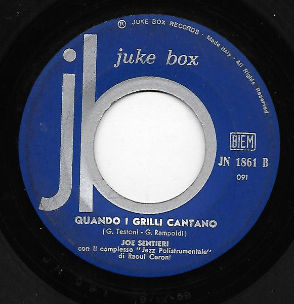 Joe Sentieri : Cielo Grigio = Grey Sky (7")