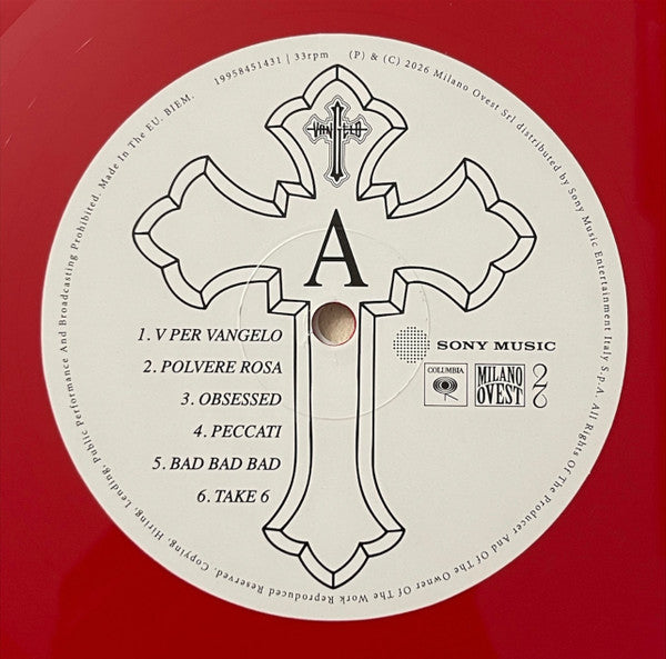 Shiva (56) : Vangelo (LP, Album, Red)