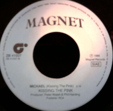 Kissing The Pink : Never Too Late To Love You (7")