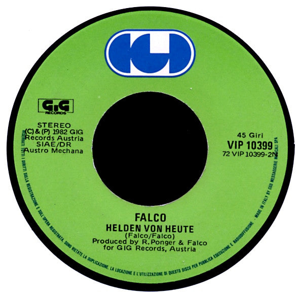 Falco : Der Kommissar (7", Single)