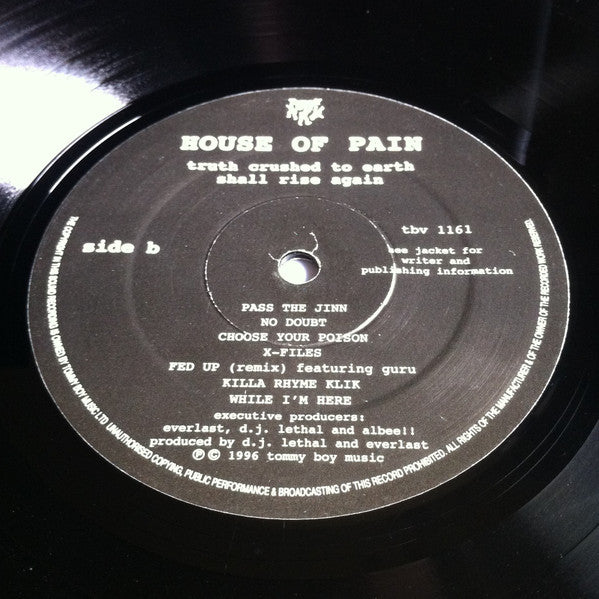 House Of Pain : Truth Crushed To Earth Shall Rise Again (LP, Album)