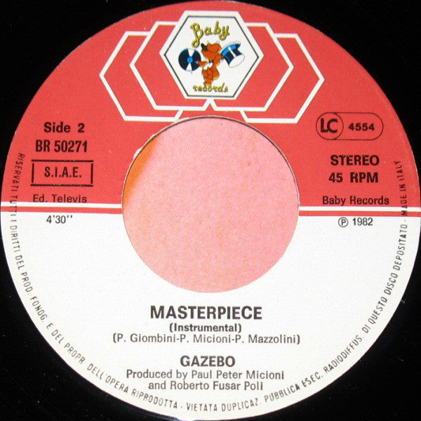 Gazebo : Master Piece (7", Single)