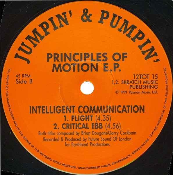 Intelligent Communication : Principles Of Motion E.P. (12", EP)