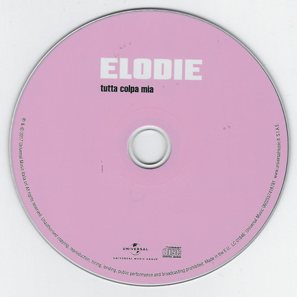 Elodie (14) : Tutta Colpa Mia (CD, Album)