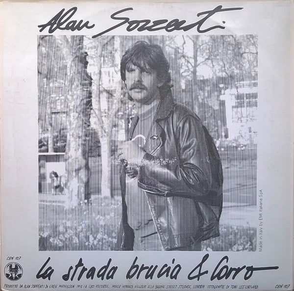 Alan Sorrenti : La Strada Brucia & Corro (7", Single)