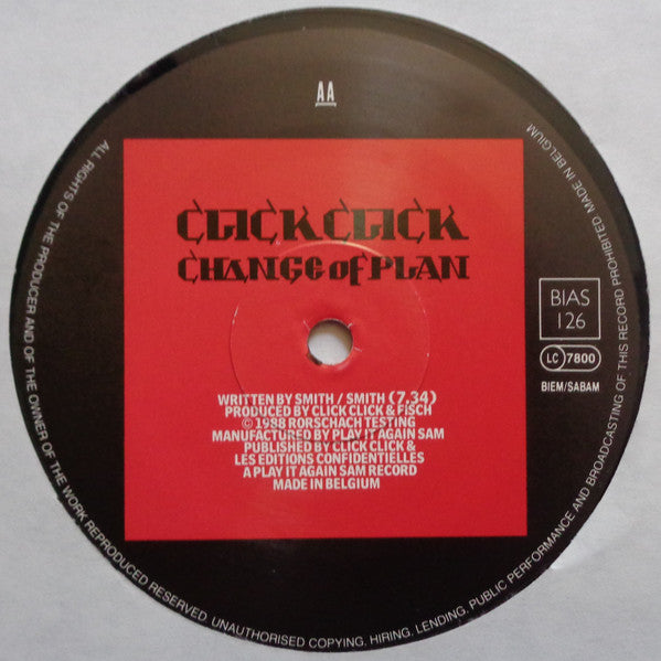 Click Click : Yakutska / Change Of Plan (12", Maxi)