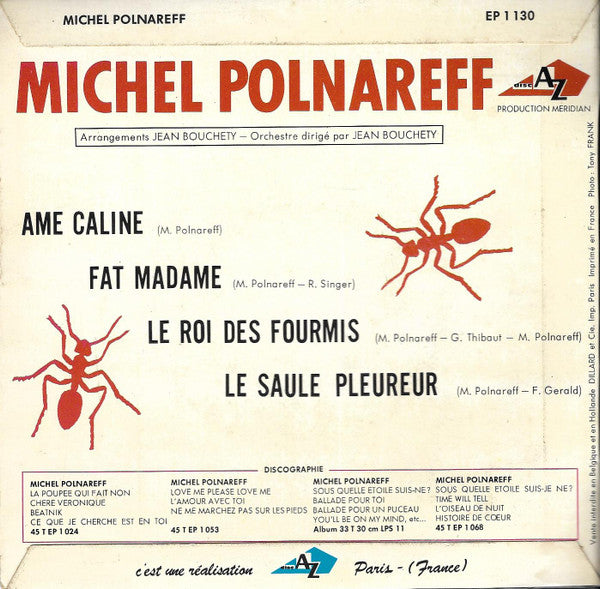 Michel Polnareff : Ame Caline (7", EP)