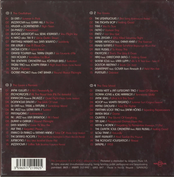 Various : Nu Jazz Anthology (4xCD, Comp, Car)