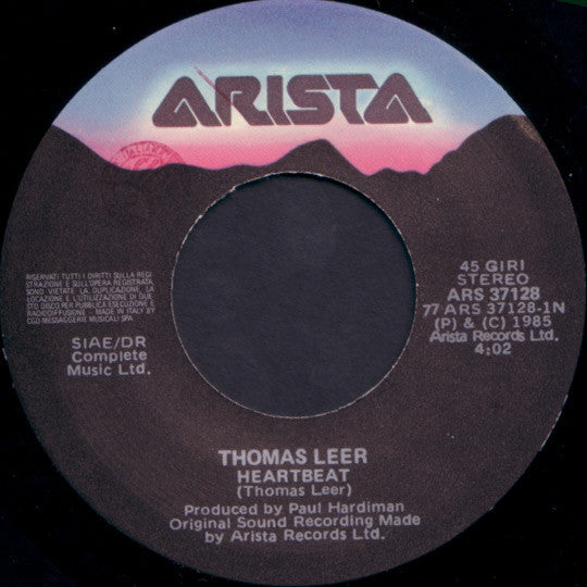 Thomas Leer : Heartbeat (7")
