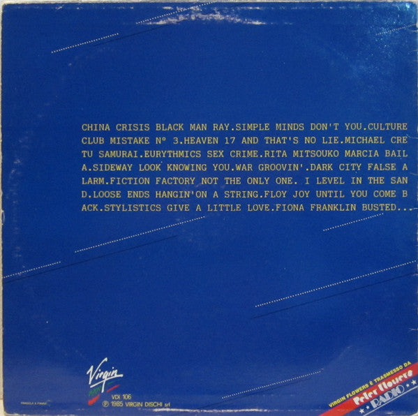 Various : Virgin Flowers (60 Minuti Di Fiori Musicali Per L'Estate) (LP, Comp)