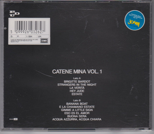 Mina (3) : Catene Vol. 1 (CD, Album, RE)