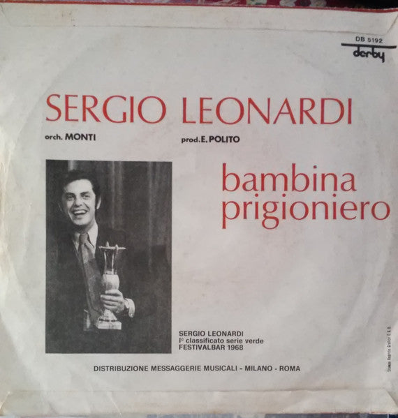 Sergio Leonardi : Bambina (7")