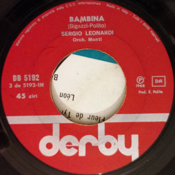 Sergio Leonardi : Bambina (7")