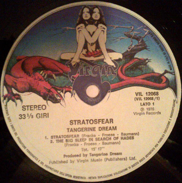 Tangerine Dream : Stratosfear (LP, Album, Gat)