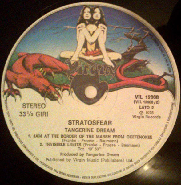 Tangerine Dream : Stratosfear (LP, Album, Gat)