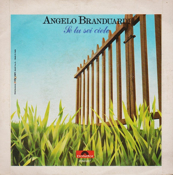 Angelo Branduardi : Cogli La Prima Mela (7", Gre)