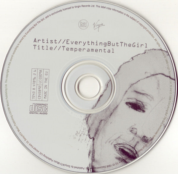 Everything But The Girl : Temperamental (CD, Album)