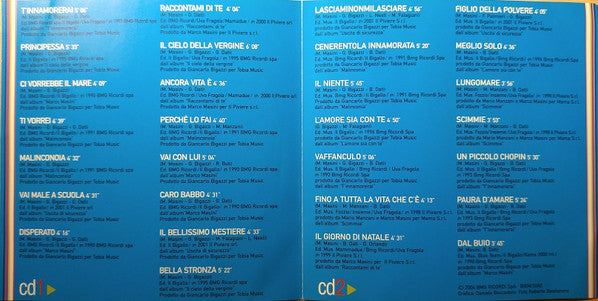 Marco Masini : Ti Racconto Di Me (2xCD, Comp)