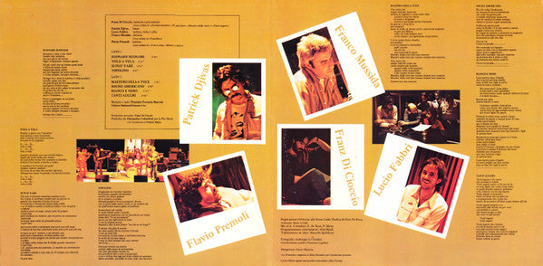 Premiata Forneria Marconi : Suonare Suonare (LP, Album, Gat)